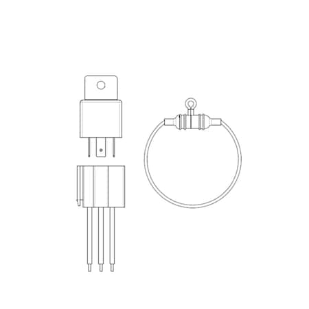 Racor Repl Kit, Heater Relay, RK11861 RK11861